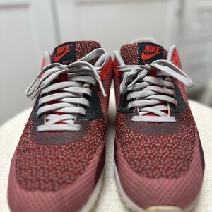 Nike Air Max 90 Red and Black Men's Sneakers